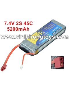 HBX T6 Hammerhead Parts Battery 7.4V 2S 45C 5200mAh