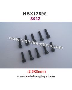 HBX 12895 Transit  Parts Cap Head Screw 2.5X8 S032