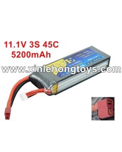 HBX T6 Battery 11.1V  3S 45C 5200mAh