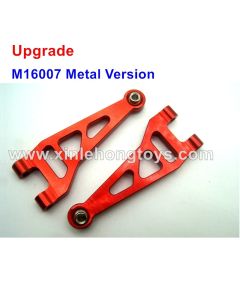 Haiboxing Destroyer 16890 Upgrades-Metal Front Upper Suspension Arms M16007, Alloy Version-Red