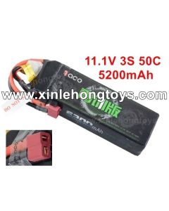 HBX T6 Battery 11.1V 3S 50C 5200mAh