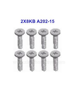 Wltoys 144001 Screw 2X8KB A202-15