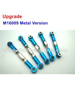 HBX 16890 Upgrades-Metal Full Car Connecting Rod-Blue, Haiboxing Destroyer Upgrade Parts