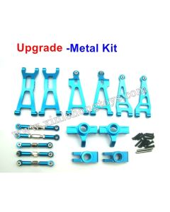 Haiboxing 16890 Upgrade Kit Parts-Metal, Blue Color