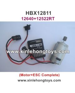 HBX 12811 Parts Motor+ESC Complete 12640+12522RT 