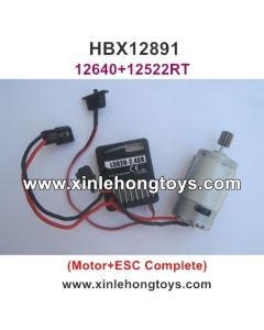 HBX 12891 Dune Thunder Parts Motor and ESC Complete 12640+12522RT