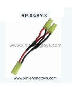 RuiPeng RP-03 SY-3 Parts Dual Battery Conversion Cable (Green Plug)