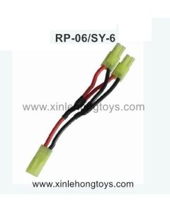 RuiPeng RP-06 SY-6 Parts Dual Battery Conversion Cable (Green Plug)