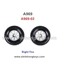 WLtoys A969 Parts Tire A969-02