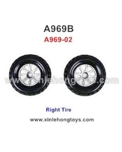 WLtoys A969B Parts Tire A969-02