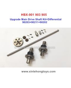 HBX 901 903 905 901A 903A 905A Upgrade Main Drive Shaft  Differential Kit 90203+90211+90202