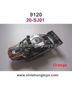XinleHong Toys 9120 Parts Car Shell Orange 20-SJ01