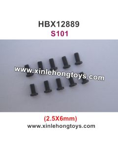HBX 12889 Thruster Parts Round Head Screw 2.5X6mm S101