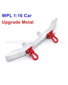 WPL B-1 B-16 Upgrade Metal Front Bumper+Rescue Lock