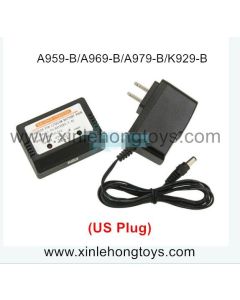 WLtoys K929-B Balanced charger + adapter (US Plug) A949-58