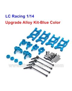 LC Racing 1/14 Upgrade Parts-Alloy Kit-Blue Color