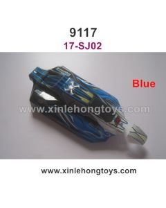 XinleHong Toys 9117 Parts Car Shell Blue 17-SJ02