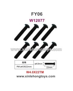 Feiyue FY06 Parts 4.0X22TM Screws W12077