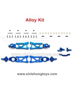 Remo Hobby 1621 Rocket Upgrade Alloy Kit-Blue