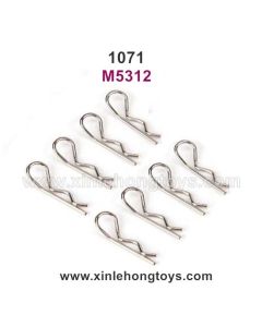 REMO HOBBY 1071 Parts Body Clips, Shell Pin M5312