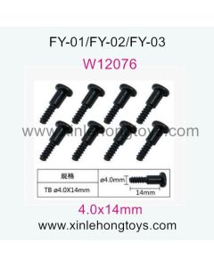 Feiyue FY03 Eagle-3 Parts Hexagon Head Self-Tapping Screws T W12076 (4.0x14mm)