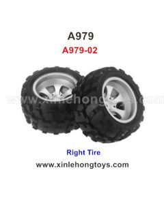 WLtoys A979 RC Car Parts Tire, Wheel