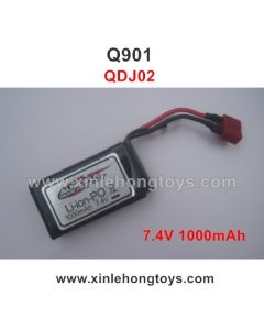 XinleHong Q901 Battery 7.4V 1000mAh QDJ02