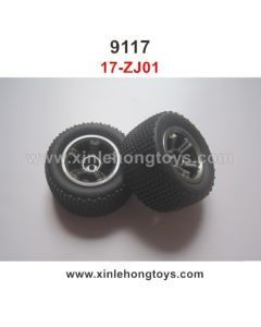 XinleHong Toys 9117 Parts Tire, Wheel 17-ZJ01