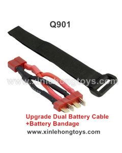 XinleHong Q901 Upgrade Dual Battery Cable+Battery Bandage