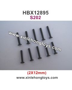HBX 12895 Parts Screw 2X12mm S202