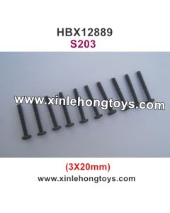 HBX 12889 Thruster Parts Screw 3X20mm S203