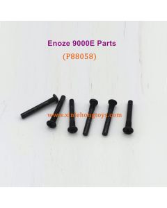 3X20 Half Teeth Screw P88058 For Enoze 9000E RC Truck Parts