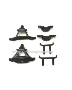 Xinlehong 9130 9135 9136 9137 9138 Parts Front/Rear Bumper+Car Shell Bracket