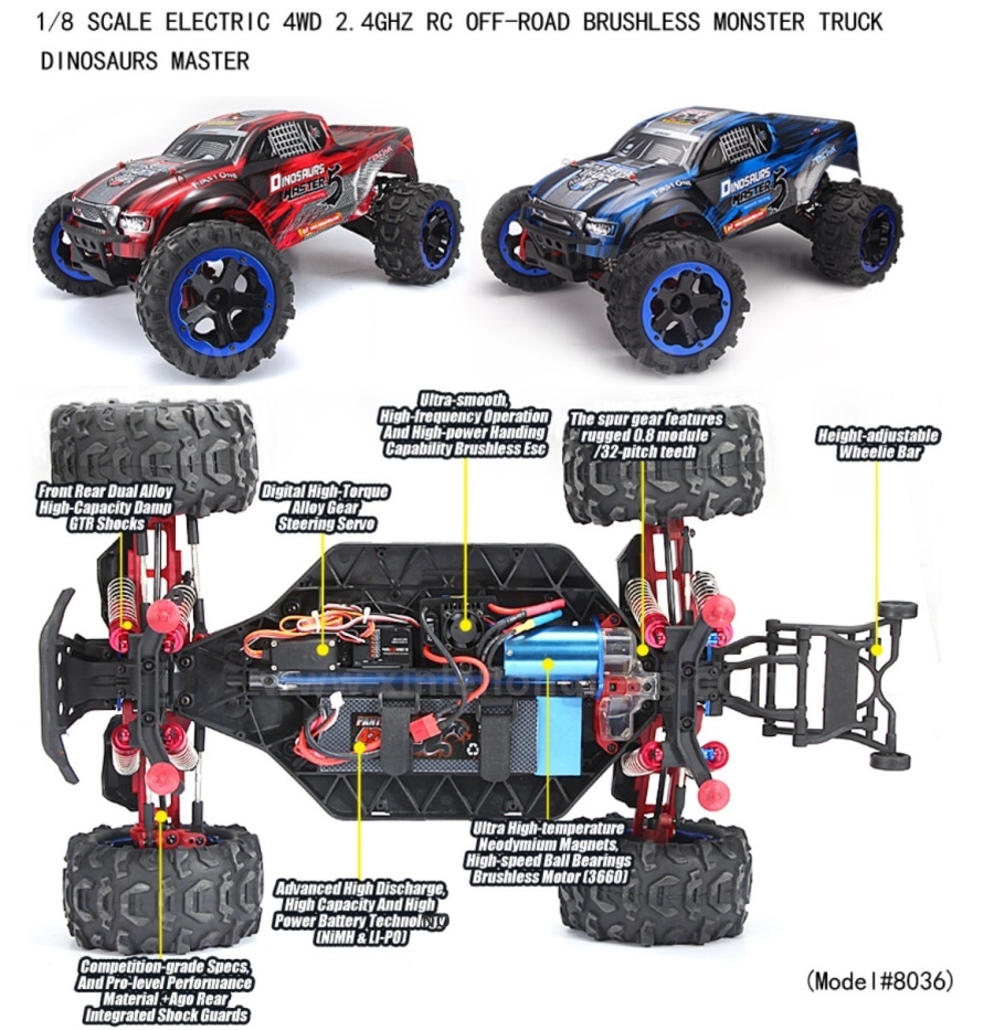 REMO HOBBY 8036 Dinosaurs