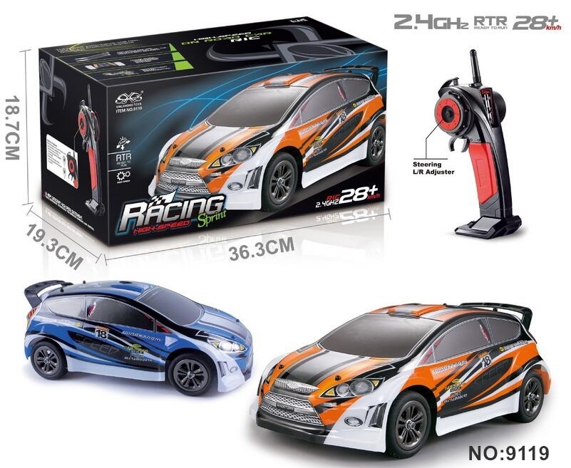 XinLeHong toys 9119 1:12 2.4G Rally Racing Car.